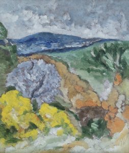 Mediterrane Landschaft von M. Vet