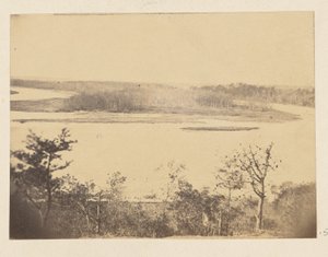 Blick auf den Appomattox River, von Point of Rocks