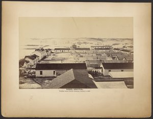 Sickel Hospital, Blick Richtung Fairfax Seminary, 5. Januar 1864