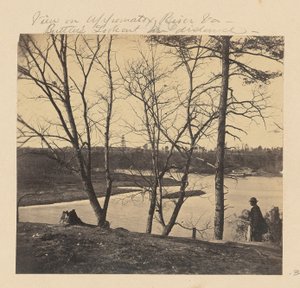 Blick auf den Appomattox River, Virginia. Butler
