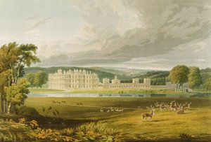 Longleat, Wiltshire, der Sitz des Marquis von Bath von A.V. Copley Fielding