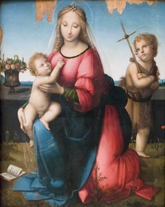 Madonna und Kind mit dem jungen St. Johannes