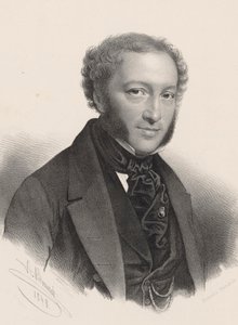 Porträt des Pianisten und Komponisten Ignaz Moscheles 1794-1870
