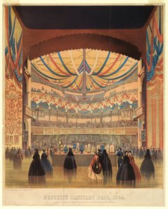 Brooklyn Sanitary Fair von 1864, die Musikakademie