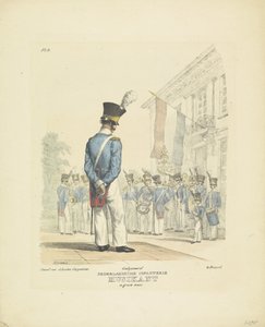 Musiker in voller Uniform