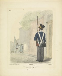 Soldat in Garnisonsuniform, 1820-1825