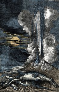 Ausbruch von venösen Thermalquellen in der Trias-Zeit