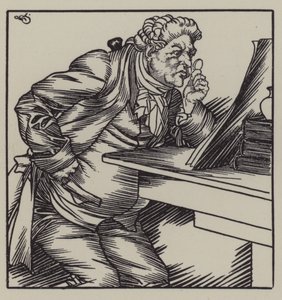 Illustration für The Essays of Elia von Charles Lamb von A. Garth Jones