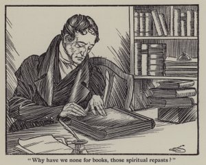 Illustration für The Essays of Elia von Charles Lamb von A. Garth Jones