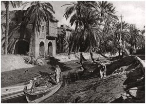 Serai Creek, Basra, Irak, 1925