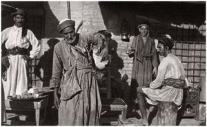 Kostenlose Verteilung von kaltem Trinkwasser, Irak, 1925