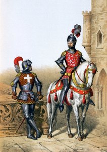 Hauptmann der Bogenschützen in Paris und ein Kavalier, 15. Jahrhundert, 1887
