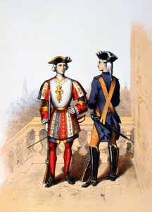 Königliche Wache des Königs und Kavalier, 18. Jahrhundert, 1887