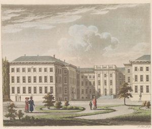 Palais Noordeinde in Den Haag, 1810-1825