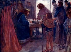 Die Große Charta wurde mit dem Siegel des Königs versehen, 1215 von A. S. Forrest
