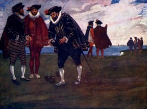 Es ist Zeit, das Spiel zu beenden und die Spanier zu schlagen, sagte Drake, 1588, 1905