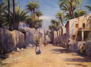 Elche, eine Straße