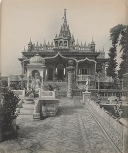 Pareshnath, Jain-Tempel, Kalkutta, um 1890er Jahre von A. W. A. Plâté Studio