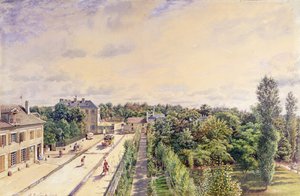 Das Gästehaus in Sèvres, um 1840