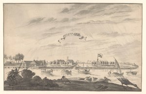 Ansicht von Demak (De Mak) von A. de Nelly (possibly)