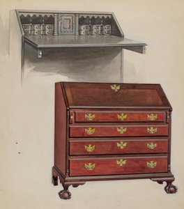 Schreibtisch von Aaron Dermansky