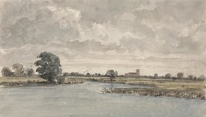 Flusslandschaft von Aaron Edwin Penley