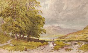 Der erste Blick auf Grasmere von der Keswick Road von Aaron Edwin Penley