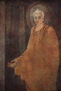 Buddha als Bettelmönch, Illustration aus 