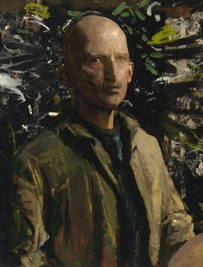 Abbott Handerson Thayer, Selbstporträt, 1920