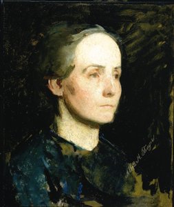 Porträt einer Frau (Miss Gertrude Bloede)