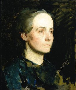 Porträt einer Frau Miss Gertrude Bloede, ca. 1881