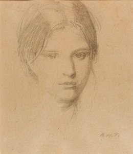 Porträt der Tochter des Künstlers, Mary