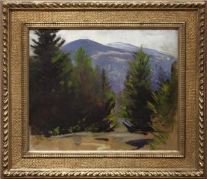 Skizze des Monadnock-Berges von Abbott Handerson Thayer