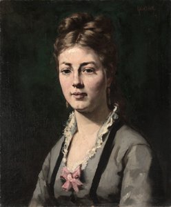 Porträt einer Frau von Abraham Archibald Anderson