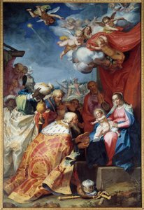 Anbetung der Könige von Abraham Bloemaert