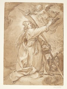 Katharina als Märtyrerin von Abraham Bloemaert