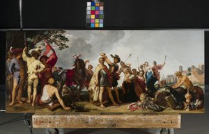 Krönungsszene von Abraham Bloemaert