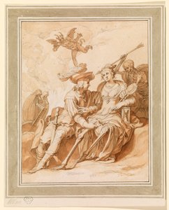 Tod und die Liebenden - Allegorie der "Vanitas", ca. 1620-1630
