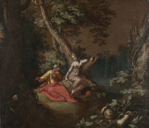 Landschaft mit Vertumnus und Pomona