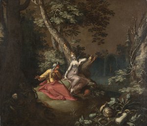 Landschaft mit Vertumnus und Pomona