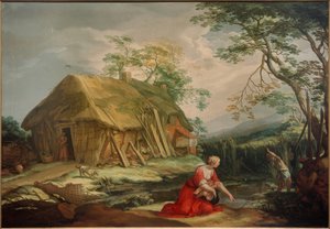 Latona und die lykischen Bauern von Abraham Bloemaert