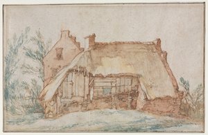 Bauernhaus (recto) von Abraham Bloemaert