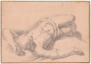 Studie eines nackten Mannes