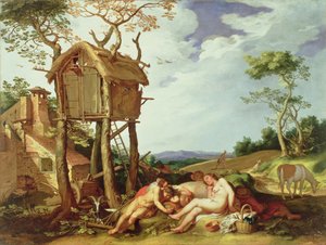 Das Gleichnis vom Weizen und Unkraut von Abraham Bloemaert