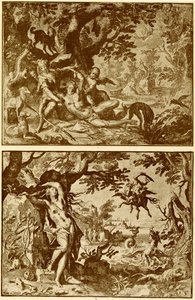 Venus und Adonis von Abraham Bloemaert