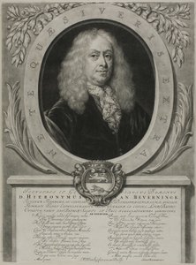 Porträt von D. Hieronymus van Beverningk von Abraham Blooteling