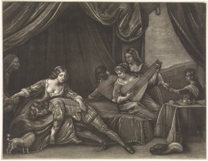 Der verlorene Sohn im Bordell von Abraham Bloteling (possibly)