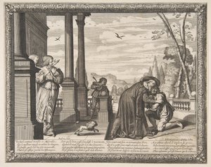Rückkehr des verlorenen Sohnes, ca. 1636 von Abraham Bosse