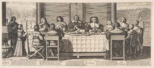 Der Segen am Tisch, ca. 1635
