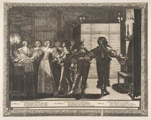 Die Braut nach Hause gebracht La Mariée reconduite chez elle